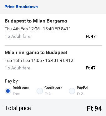 Spiatočné letenky do Milána za 30 centov!! {VYPREDANÉ}