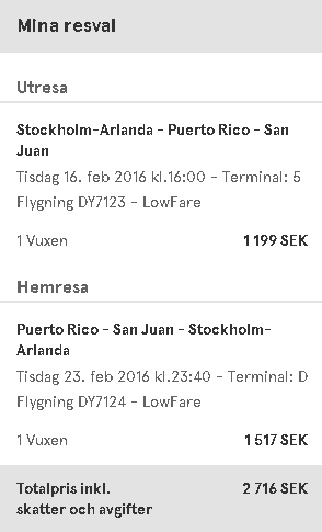 letenky portoriko