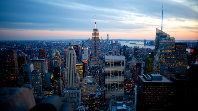 New York - mesto z výšky