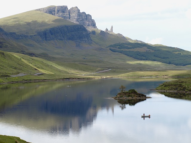 Isle Of Skye ostrov pekna priroda