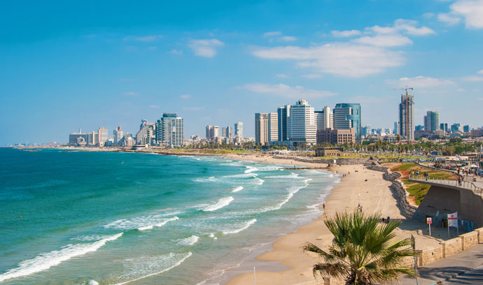 Tel Aviv - pobrežie