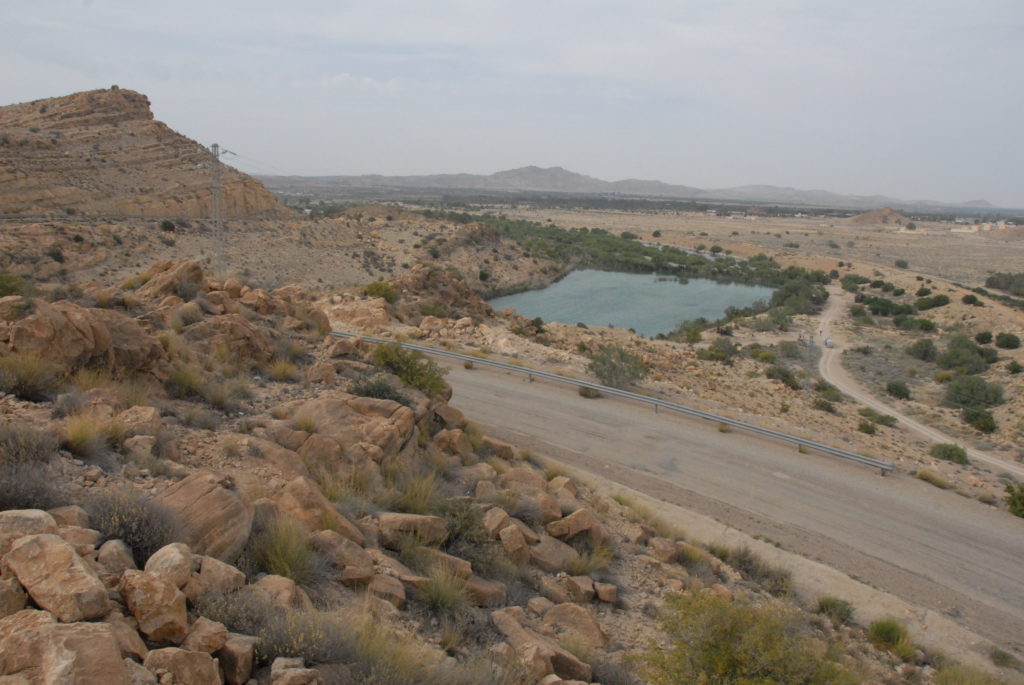 Mysteriózne jazero Lac de Gafsa. Jeho náhly vznik je stále záhadou