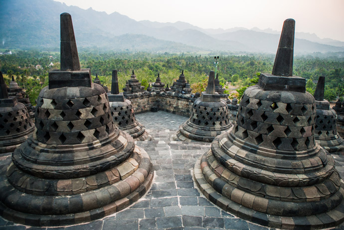 chrám v Indonézii