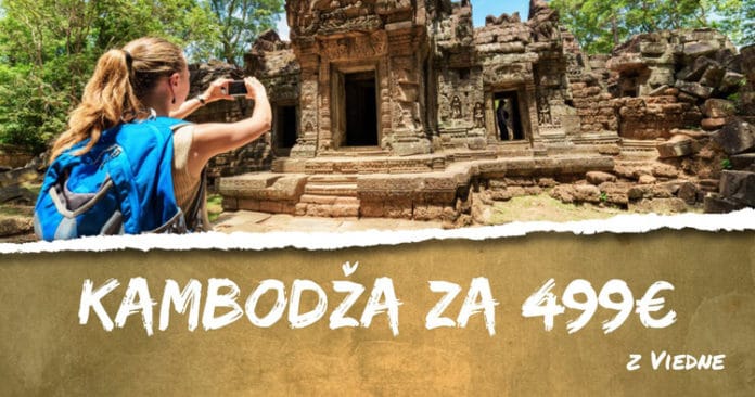 letenky z Viedne do Kambodže za 499€