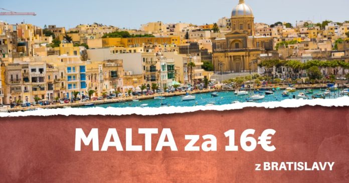 letenky z Bratislavy na Maltu