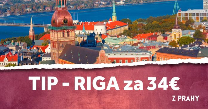 letenky z Prahy do Rigy