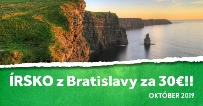 letenky z Bratislavy do Írska