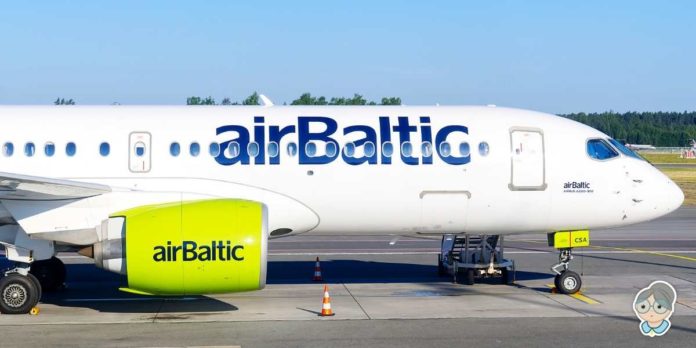 lietadlo Air Baltic