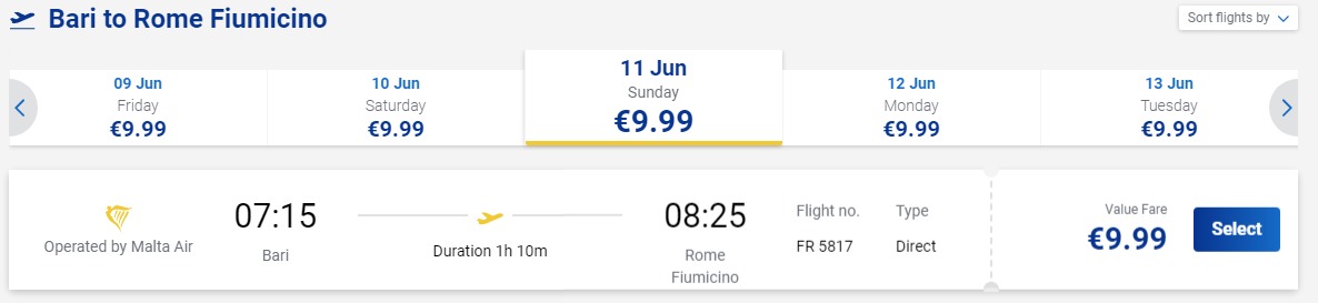 BARI + RÍM - júnový výlet do Talianska s letenkami za 62€!