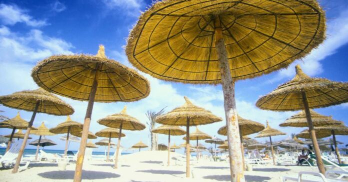 Tunisko, pláž